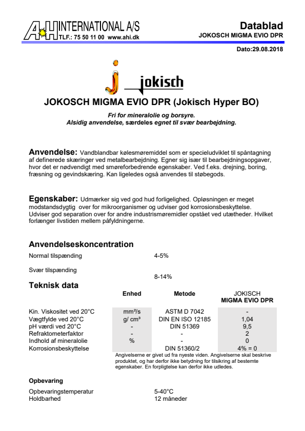 

Jokisch Migma Evio DPR (Jokisch Hyper BO)

